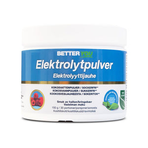 Elektrolytpulver Hallon 150g
