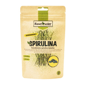 Spirulina Hawaii 200 tabletter