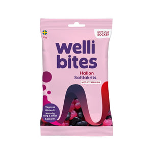 Wellibites Hallon&Saltlakrits 70 gram